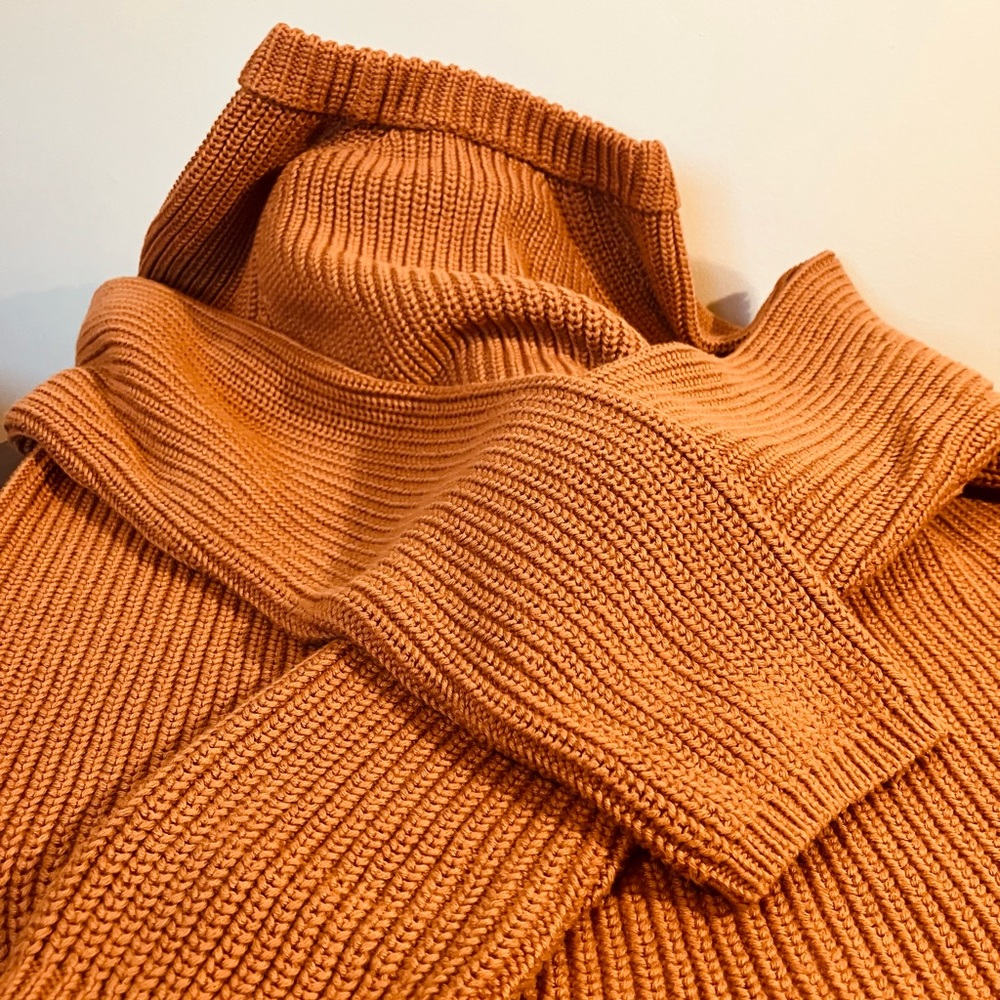Jenni Kayne Textured Tan Crew Neck Sweater - Picture 9 of 13